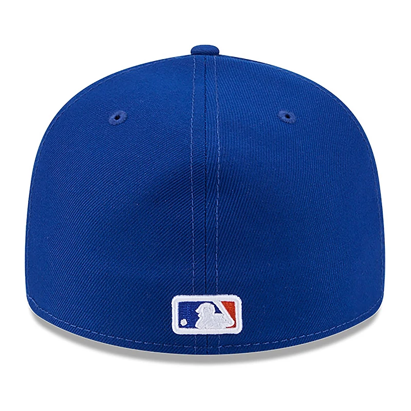 Casquette ajustée New Era Royal York Mets 2026 Jackie Robinson Day 59FIFTY pour homme