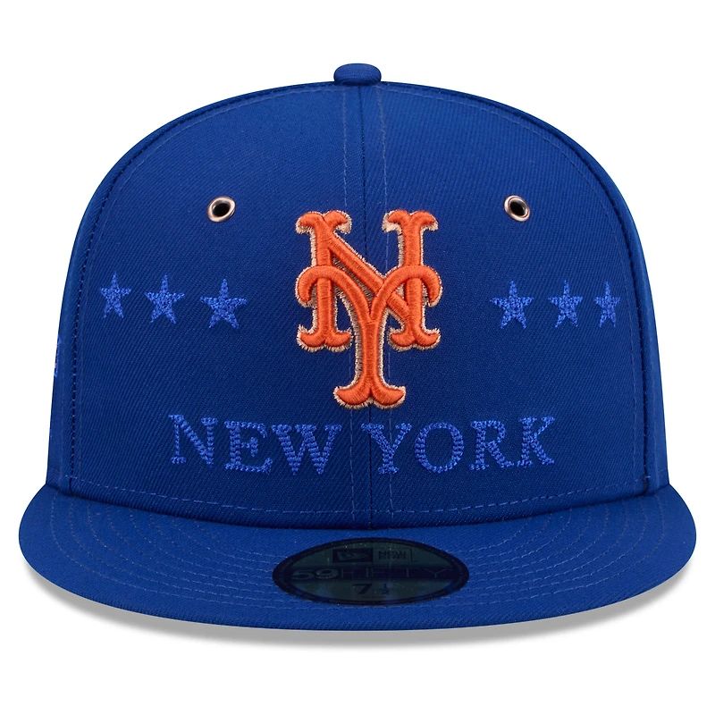 Casquette ajustée New Era Royal York Mets 2026 MLB All-Star Game 59FIFTY pour homme