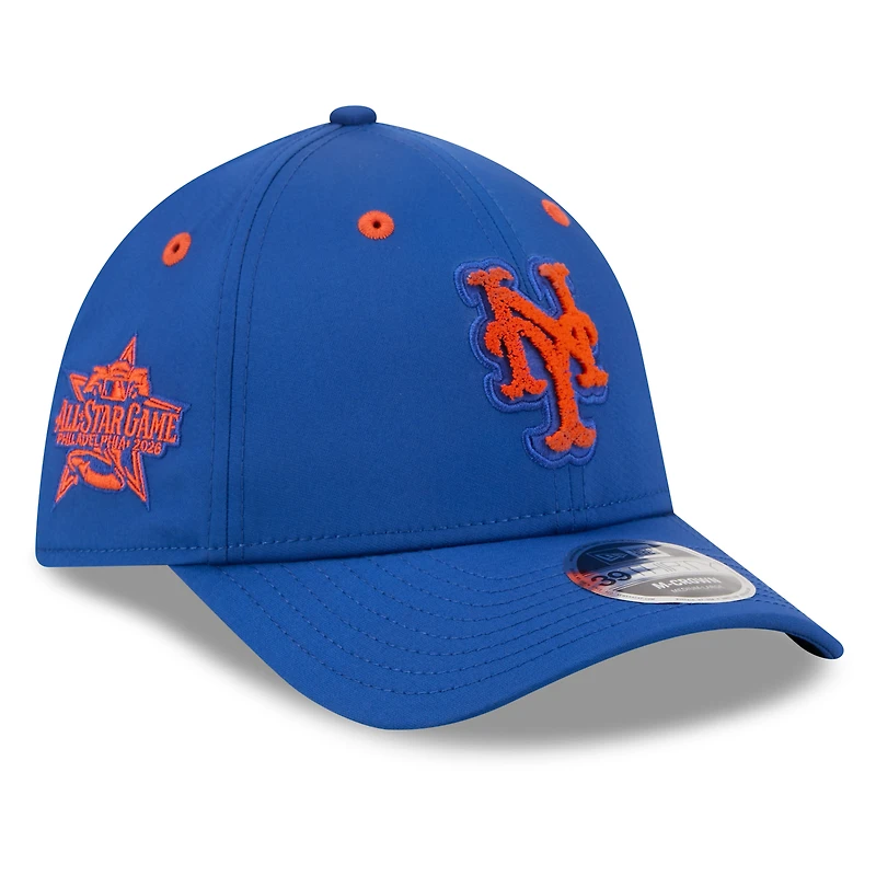 Men's New Era Royal York Mets 2026 MLB All-Star Game Workout 39THIRTY M-Crown Flex Hat