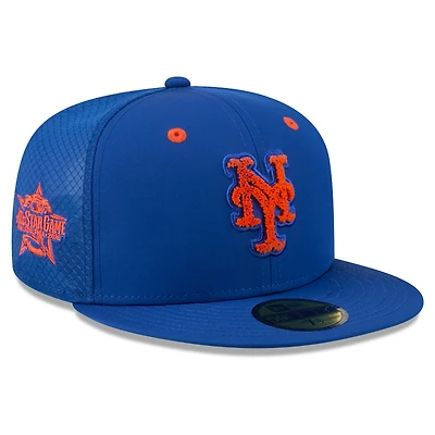 Men's New Era Royal York Mets 2026 MLB All-Star Game Workout 59FIFTY Fitted Hat
