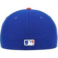 Casquette ajustée 59FIFTY avec écusson latéral commémoratif Royal New York Mets 11 Era pour homme