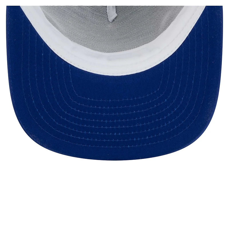 Men's New Era  Royal New York Mets 9FIFTY A-Frame Trucker Snapback Hat