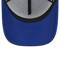 Casquette ajustable New Era Royal New York Mets 9FORTY A-Frame Trucker pour homme