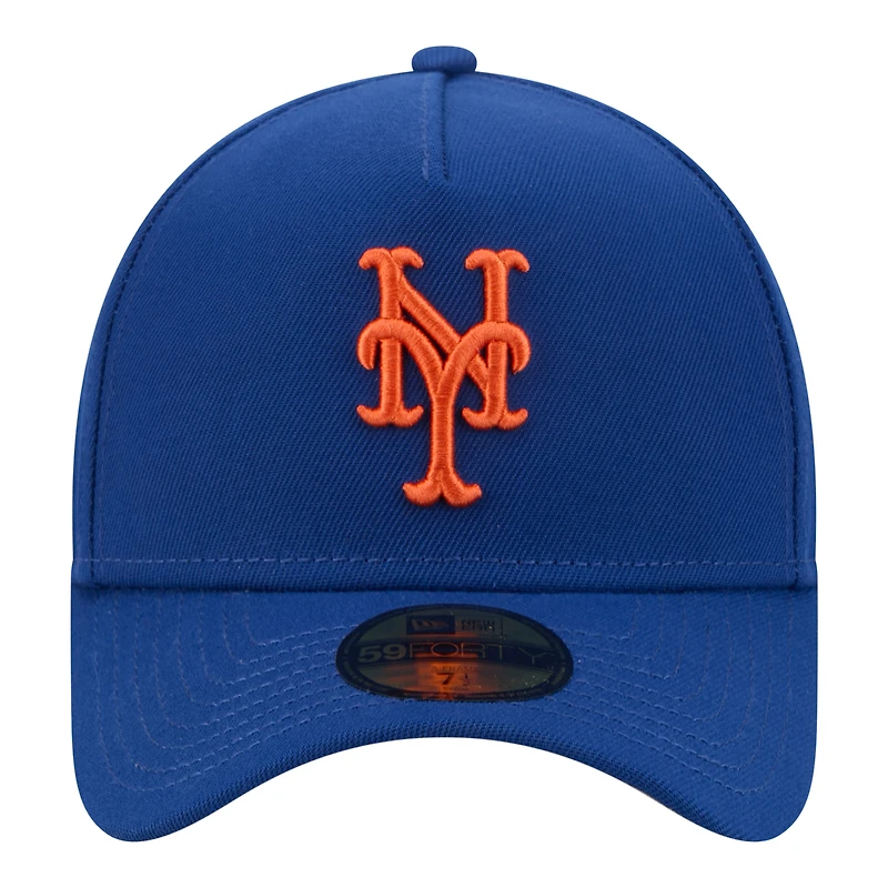 Men's New Era Royal York Mets A-Frame 59FORTY Fitted Hat
