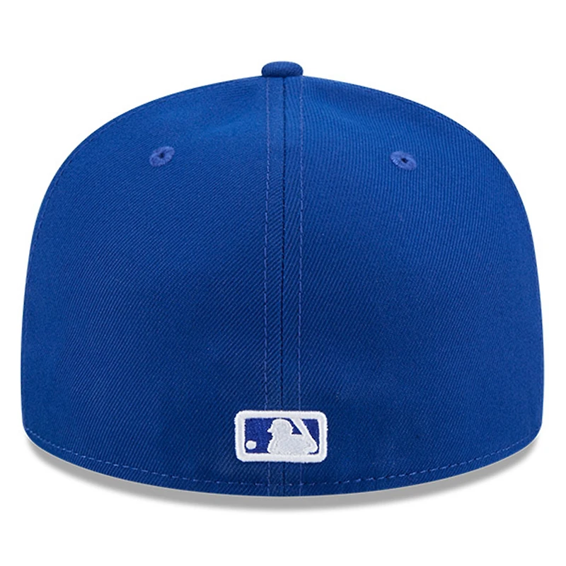 Casquette ajustée 59FIFTY pour homme New Era Royal York Mets Baseball Hall of Fame