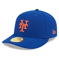 Men's New Era Royal York Mets Baseball Hall of Fame 59FIFTY Low Profile Fitted Hat