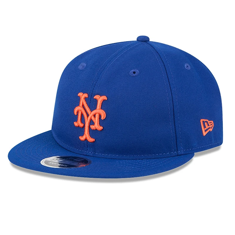 Men's New Era Royal York Mets Baseball Hall of Fame Retro Crown 9FIFTY Adjustable Hat