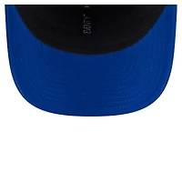 Casquette extensible à bouton-pression New Era Royal New York Mets Circle Patch 9SEVENTY pour homme