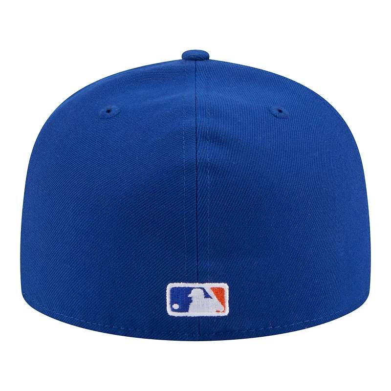 Men's New Era Royal York Mets City Patch 59FIFTY Fitted Hat