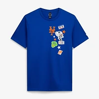 Men's New Era Royal York Mets City Patch T-Shirt