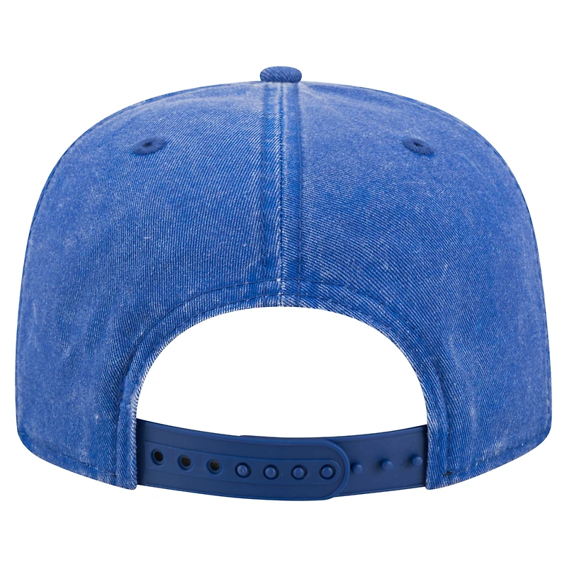 Casquette snapback New Era Royal New York Mets City Slogan A-Frame 9FIFTY pour homme