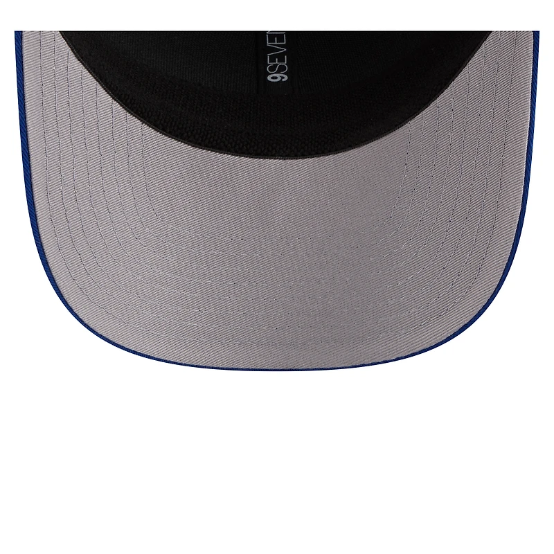 Casquette trucker ajustable New Era Royal New York Mets Contest 9SEVENTY pour homme