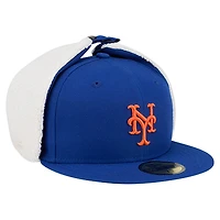 Casquette ajustée New Era Royal York Mets Dog Ear Classic 59FIFTY pour homme