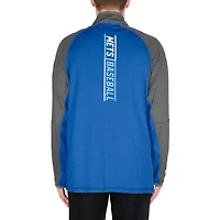 Haut raglan à quart de zip New Era Royal York Mets pour hommes