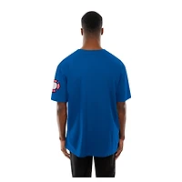 T-shirt brodé New Era Royal York Mets FDNY pour homme