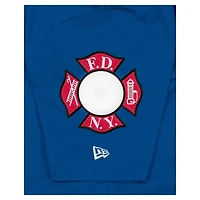 Men's New Era Royal York Mets FDNY Embroidered T-Shirt