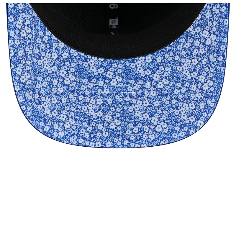 Men's New Era  Royal New York Mets Floral Patch 9SEVENTY Adjustable Hat