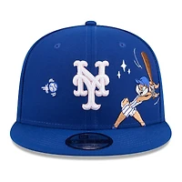 Men's New Era Royal New York Mets Looney Tunes Lola Bunny 9FIFTY Snapback Hat