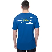 Men's New Era  Royal York Mets MLB x Simpsons 2026 Collab Clouds T-Shirt