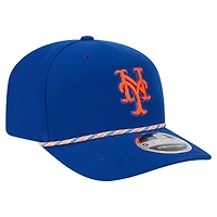Men's New Era Royal New York Mets Multi-Rope 9SEVENTY Stretch-Snap Hat