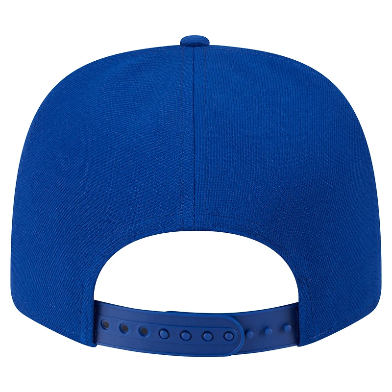 Casquette extensible à boutons-pression New Era Royal New York Mets Multi-Rope 9SEVENTY pour homme