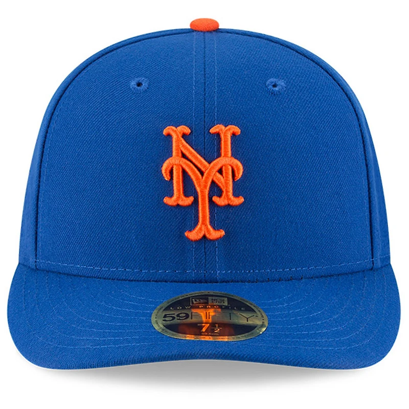Casquette ajustée 59FIFTY à profil bas du Temple de la renommée baseball national des Royal New York Mets Era pour hommes