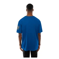 T-shirt brodé New Era Royal York Mets NYPD pour homme