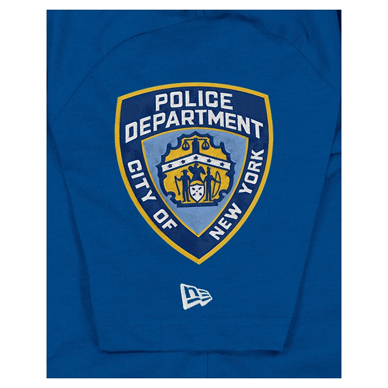 T-shirt brodé New Era Royal York Mets NYPD pour homme