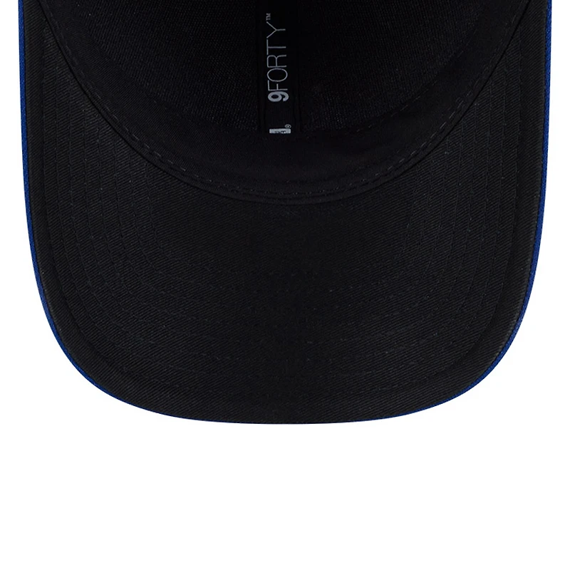 Casquette ajustable New Era Royal New York Mets Player Replica 9FORTY pour homme