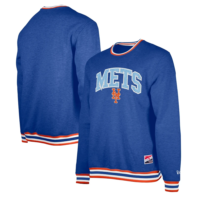 Men's New Era Royal York Mets Pullover Sweatshirt