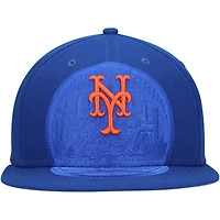 Casquette ajustée 59FIFTY Royal New York Mets Shadow Logo pour homme Era