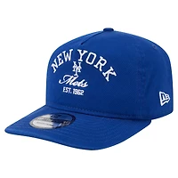 Casquette ajustable New Era Royal New York Mets Stacked 19TWENTY pour homme