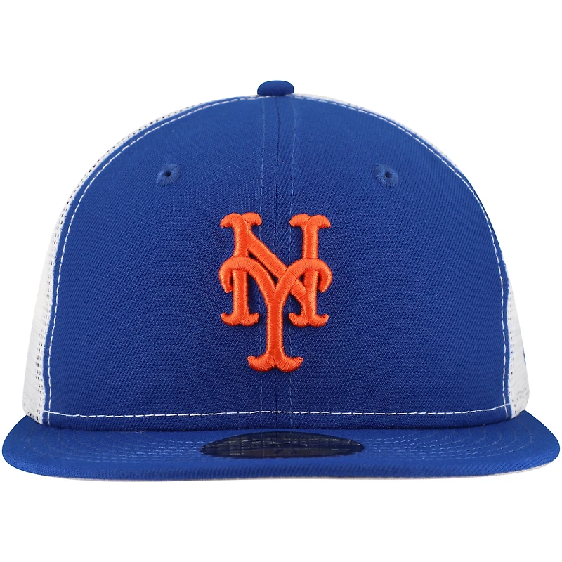 V107988 Mets MLB NWE Team Color Trucker 59FIFTY HATMENHIC 70861264 #17