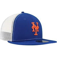 V107988 Mets MLB NWE Team Color Trucker 59FIFTY HATMENHIC 70861264 #17