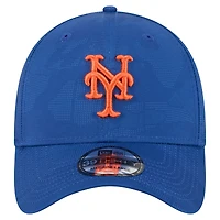 Men's New Era Royal York Mets Tonal Camo 39THIRTY Flex Hat