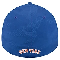 Men's New Era Royal York Mets Tonal Camo 39THIRTY Flex Hat