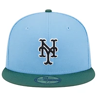 Men's New Era  Sky Blue/Cilantro York Mets 1986 World Series 59FIFTY Fitted Hat