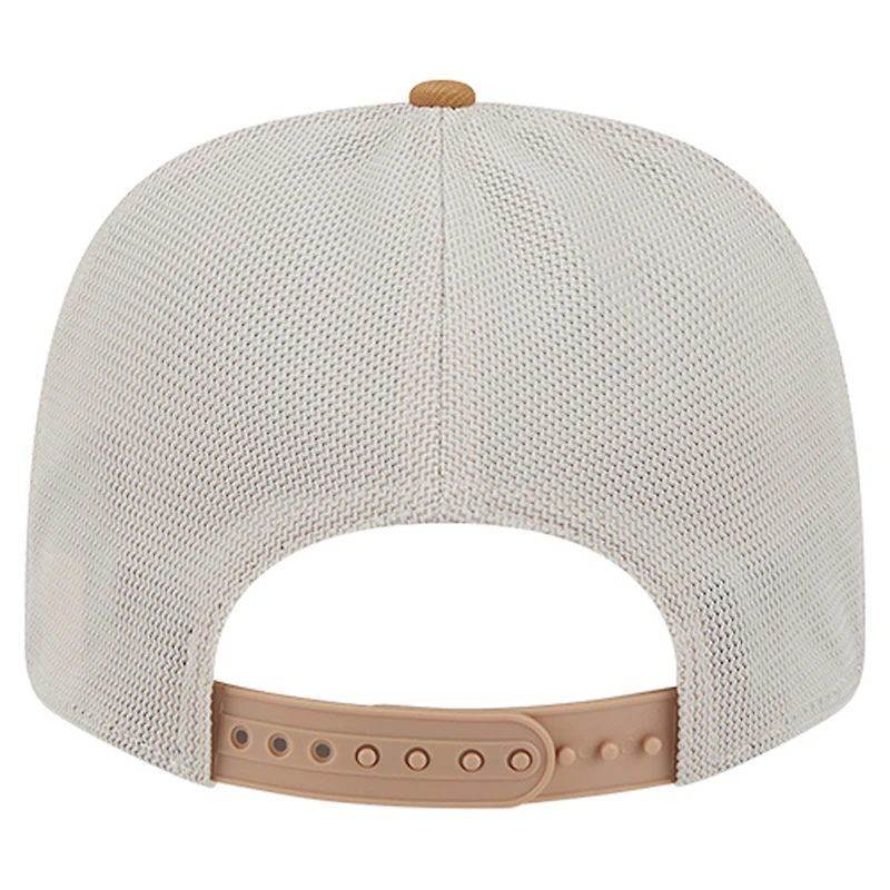 Men's New Era  Stone New York Mets 9SEVENTY Trucker Adjustable Hat