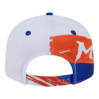 Men's New Era White/Royal New York Mets 9FIFTY Snapback Hat