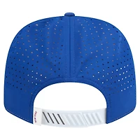 Casquette ajustable New Era 9SEVENTY pour homme, blanc/bleu roi, avec patch Established des New York Mets