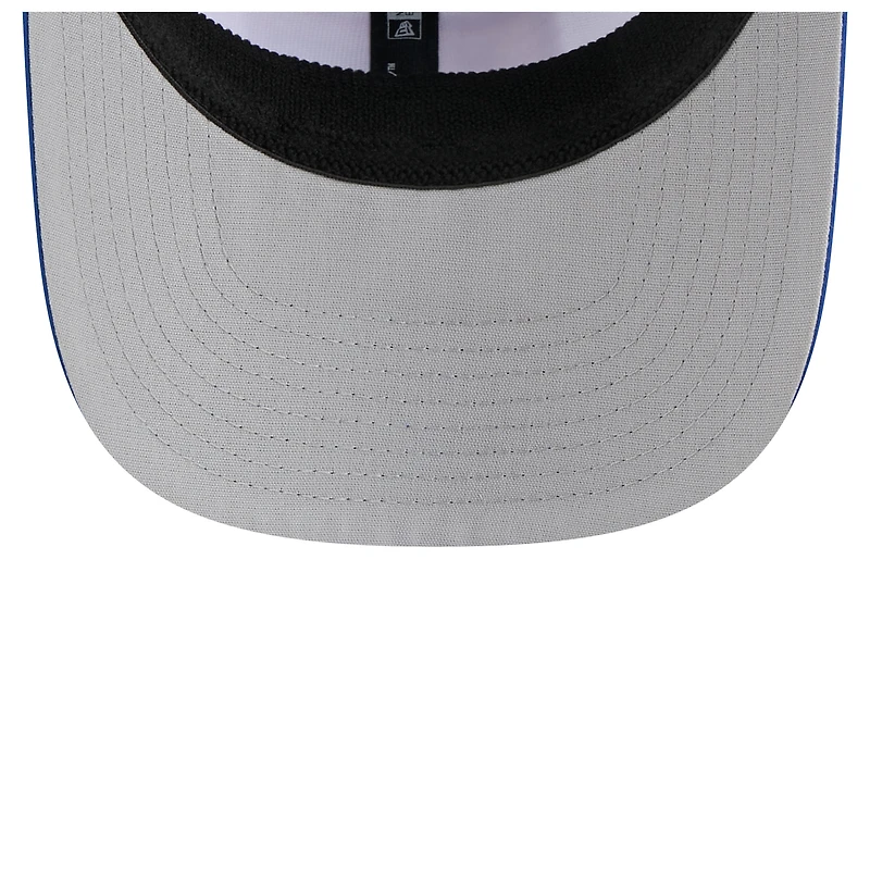 Men's New Era White/Royal New York Mets Established Patch 9SEVENTY Adjustable Hat