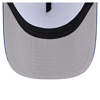Men's New Era  White/Royal New York Mets Foodie A-Frame 9FIFTY Trucker Snapback Hat