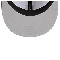 Casquette ajustée New Era York Mets Repeat 59FIFTY pour homme, blanche/bleue