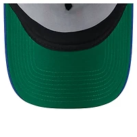 Casquette camionneur ajustable New Era blanche New York Mets 9FORTY A-Frame pour homme