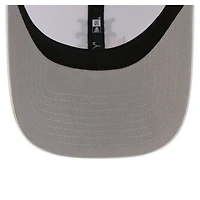 Casquette trucker ajustable New Era 9FORTY blanche à motif drapeau des Mets de New York pour homme