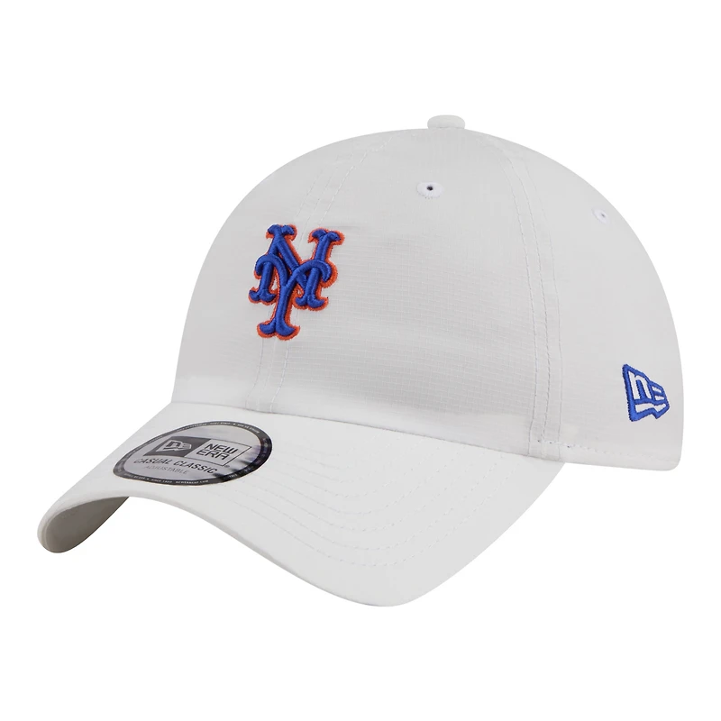 Men's New Era White New York Mets Ripstop Casual Classic Adjustable Hat