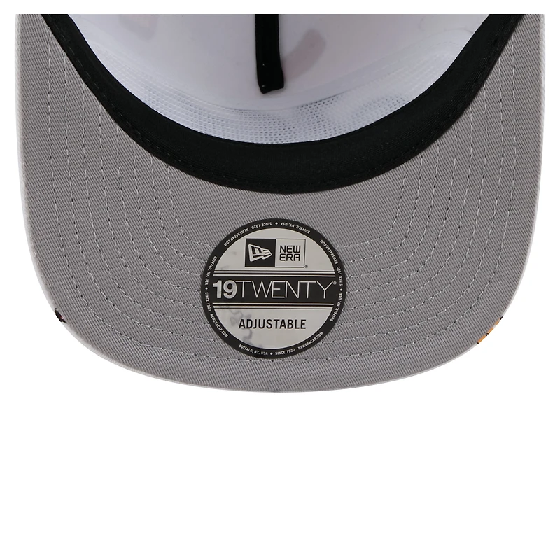 Men's New Era White New York Mets Team Cheer Rope 19TWENTY Adjustable Hat