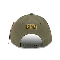 V107988 Mets MLB Nwe 2025 Alpha A-Frame 9forty HATMENSTR 60692426 #33