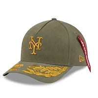 V107988 Mets MLB Nwe 2025 Alpha A-Frame 9forty HATMENSTR 60692426 #33