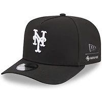 Men's New Era x GORE-TEX  Black New York Mets A-Frame 9FIFTY Adjustable Hat